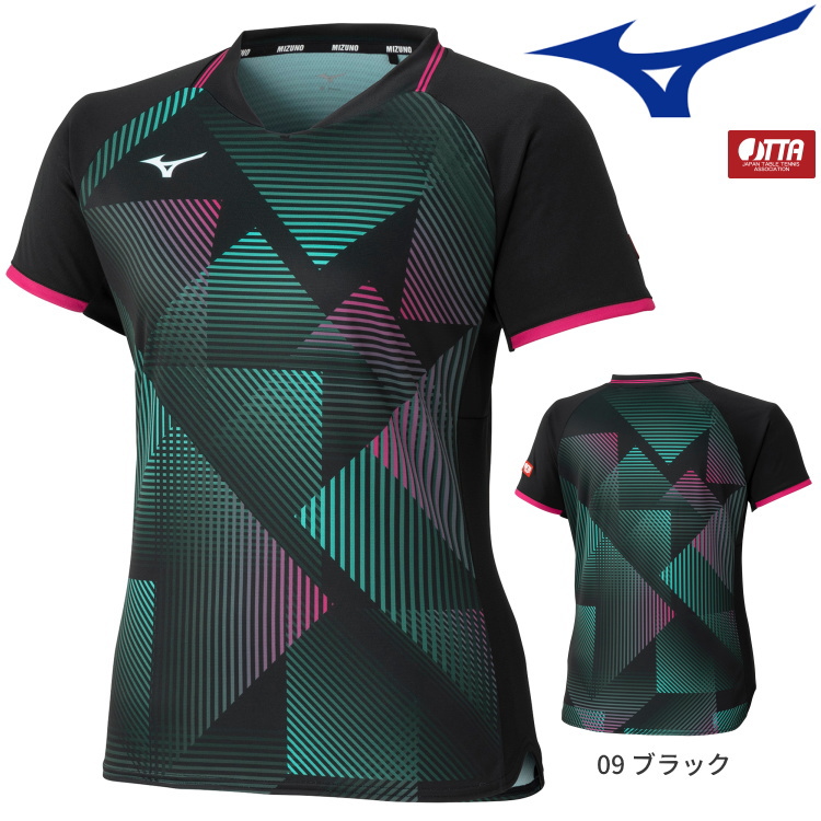 MIZUNO（ミズノ） 卓球ユニフォーム ゲームシャツ レディース 82JAC200