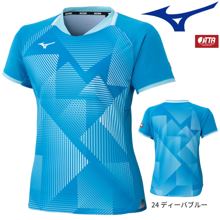 MIZUNO（ミズノ） 卓球ユニフォーム ゲームシャツ レディース 82JAC200