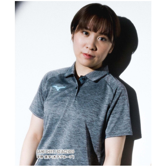 MIZUNO（ミズノ） 卓球ユニフォーム ゲームシャツ レディース ポロ衿