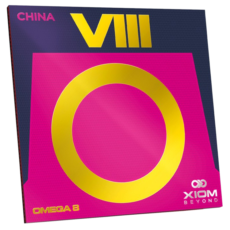 オメガ（XIOM） 卓球ラバー XIOM オメガ8 チャイナ 裏ソフトラバー