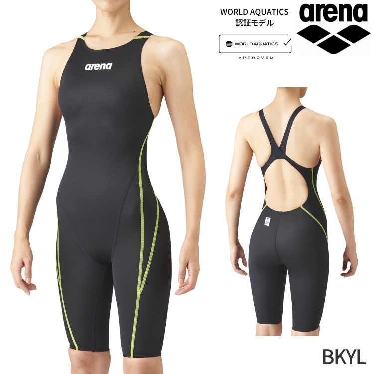 アリーナ（arena） 水着 レディース 競泳水着 WA承認 ハーフスパッツ