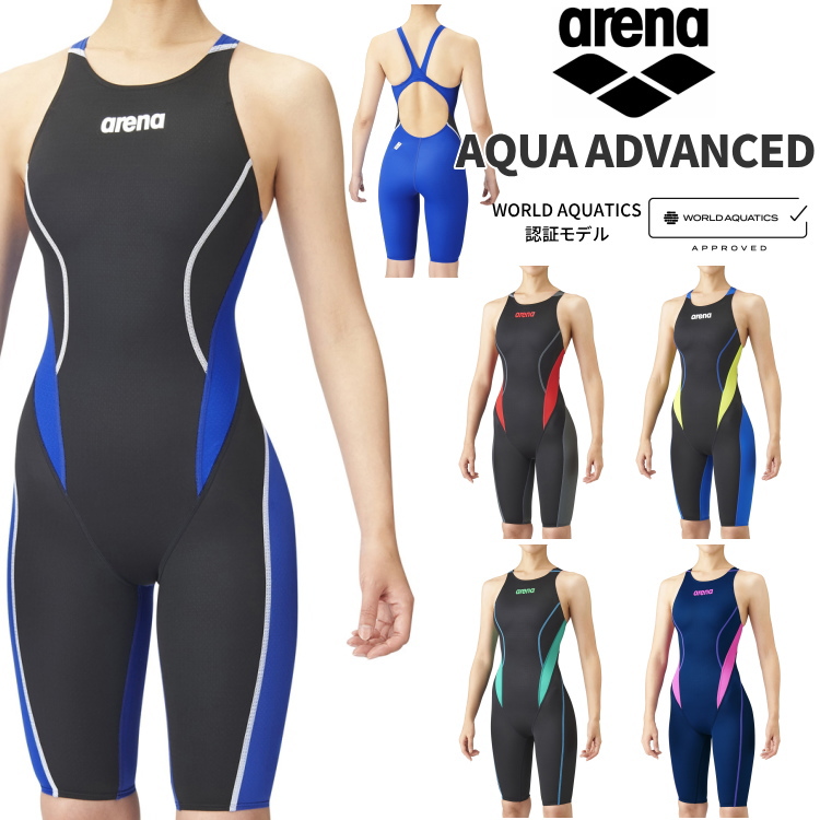 アリーナ（arena） 水着 レディース 競泳水着 WA承認 ハーフスパッツ