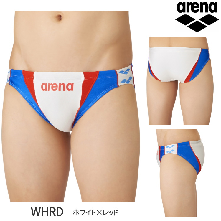 arena 競泳水着 メンズ ビキニ型 ホワイト　Мサイズ アリーナ（arena） 競泳水着 練習水着 メンズ トレーニングブリーフ