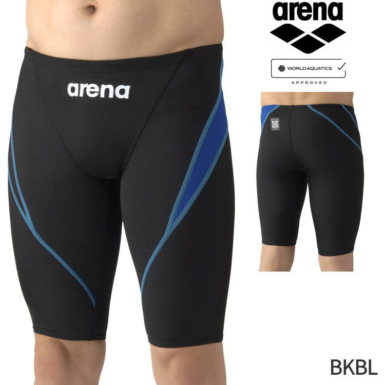 アリーナ arena 水着 メンズ 競泳水着 WA承認 レーシングハーフスパッツ AQUA ADVANCED AS6SRC27M | アリーナ | 02