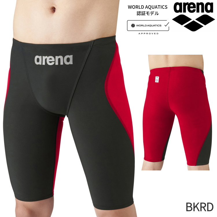 アリーナ（arena） 水着 メンズ 競泳水着 WA承認 布帛水着 ハーフ