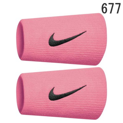 NIKE ナイキ リストバンド スウッシュダブルワイド 2個入り N.NN
