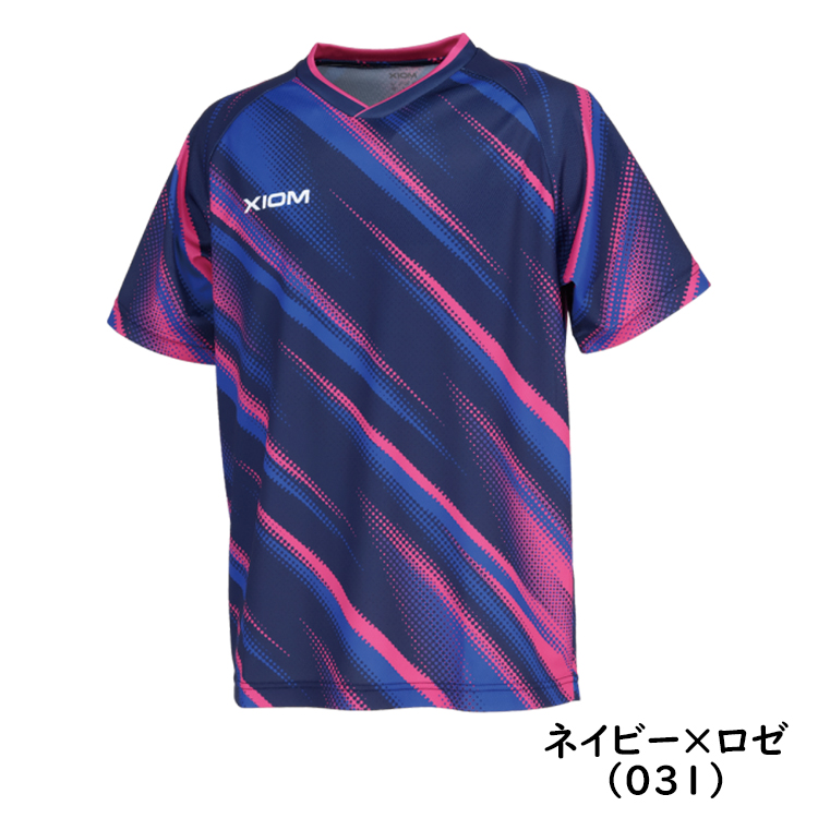 卓球ユニフォーム XIOM エクシオン フォートシャツ ゲームシャツ メンズ レディース GAS00...