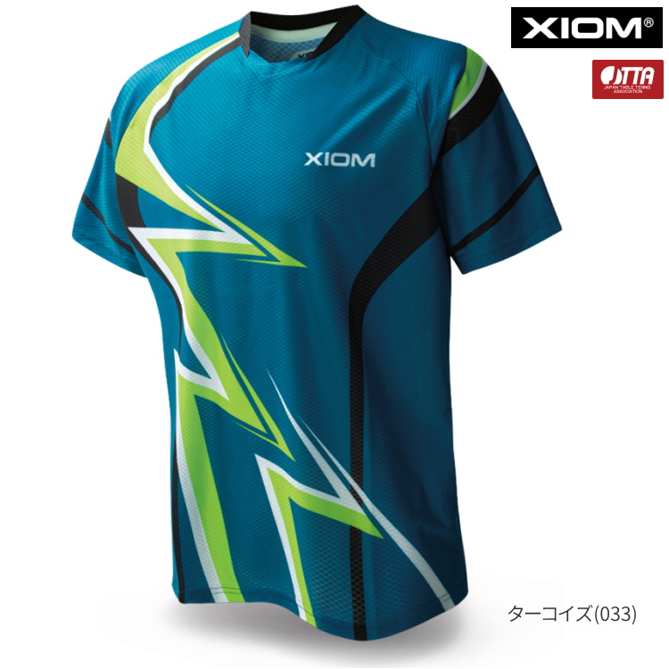 【マスオ】ユニフォーム２着 XIOM（エクシオン） 卓球ユニフォーム マックスシャツ ゲームシャツ