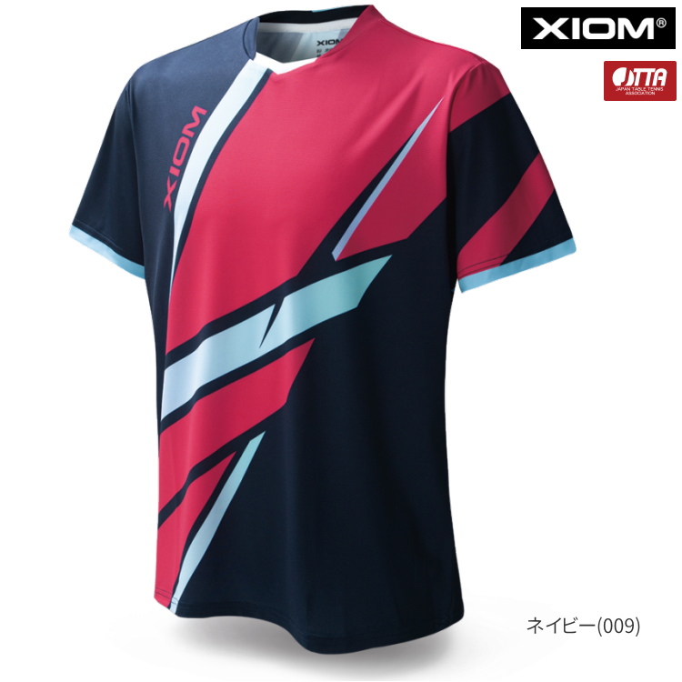 XIOM（エクシオン） 卓球ユニフォーム ハンターシャツ ゲームシャツ 