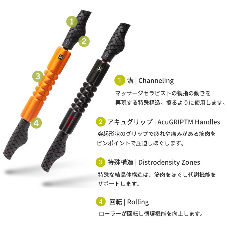 トリガーポイント グリッドフォームローラー STK スティック TRIGGER POINT トリガーポイント グリッドフォームローラー STK