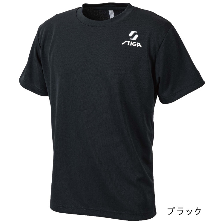 卓球ユニフォーム スティガ STIGA ロゴユニフォーム JP-1 ゲームシャツ メンズ レディース｜sunward｜02