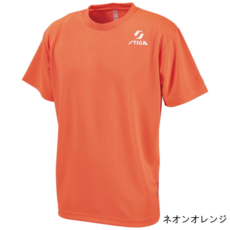卓球ユニフォーム スティガ STIGA ロゴユニフォーム JP-1 ゲームシャツ メンズ レディース｜sunward｜03