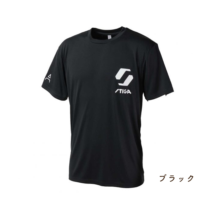 スティガ STIGA ロゴTシャツ JP-2 卓球 Tシャツ 1805-3001 1805-3106