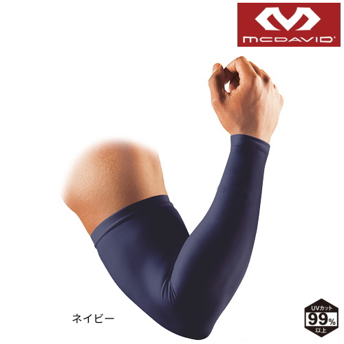 McDavid（マクダビッド） パワーアームスリーブ ロゴなし 1本入り