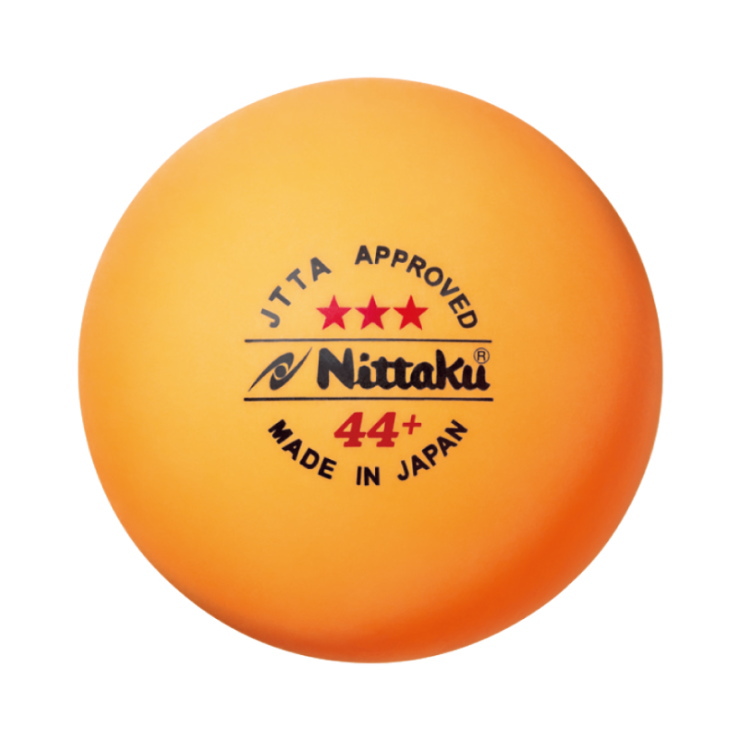 Nittaku（ニッタク） 卓球ボール ラージボール 44プラ 3スター 3個入