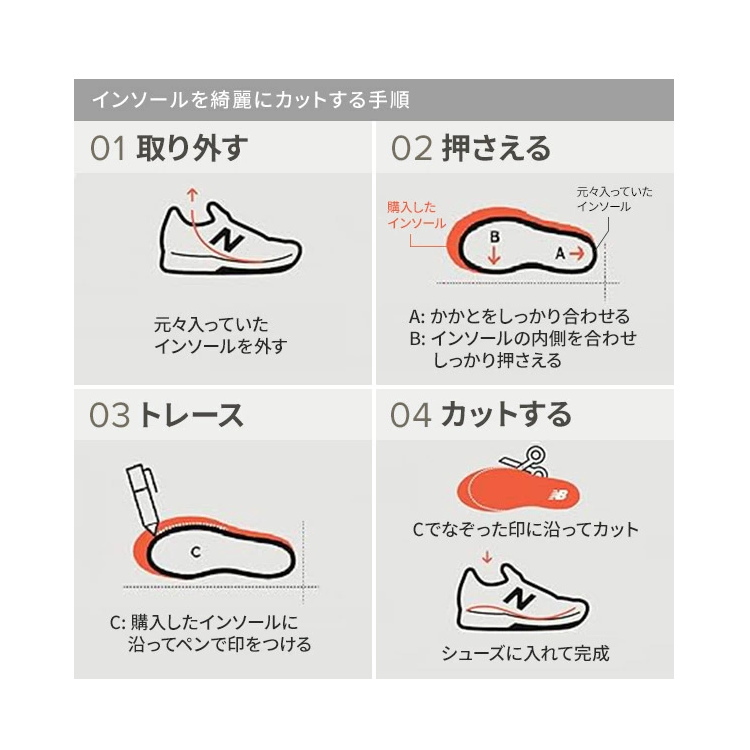 New Balance（ニューバランス） インソール LAM35688 サポーティブ