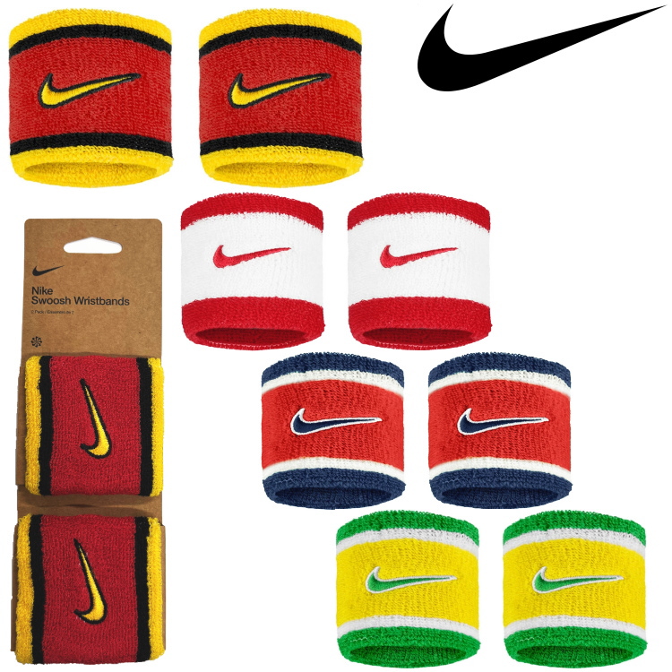 NIKE（ナイキ） スウッシュ クラシック リストバンド WC 2個入 BN3101