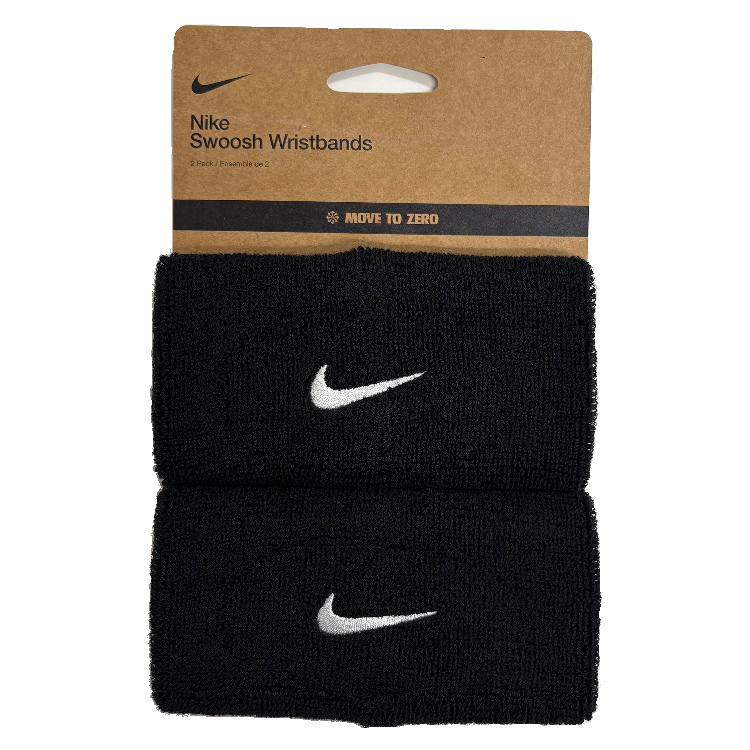 NIKE（ナイキ） スウッシュ クラシック ダブルワイド リストバンド 2個