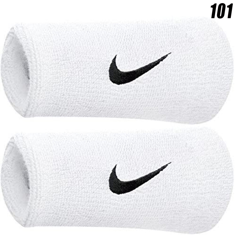 NIKE ナイキ リストバンド スウッシュダブルワイド 2個入り N.NN