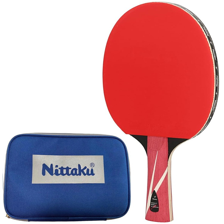 Nittaku - 美品‼️卓球　ニッタク　ラケット　ラバーセット Nittaku 卓球 ラケット セット 公式 試合用 ニッタク シェイク