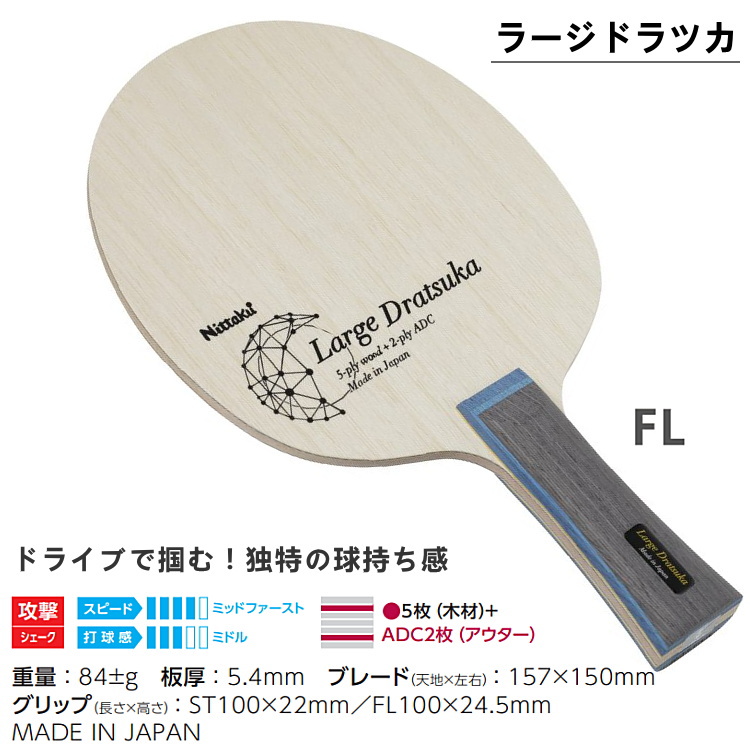Nittaku（ニッタク） 卓球ラケットセット ラージボール おすすめセット