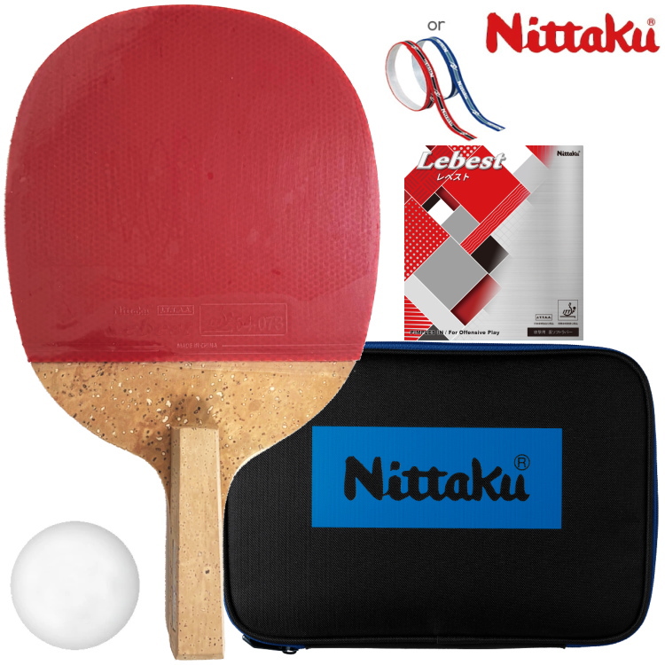 Nittaku（ニッタク） 卓球ラケットセット 初心者向け 新入生応援セット