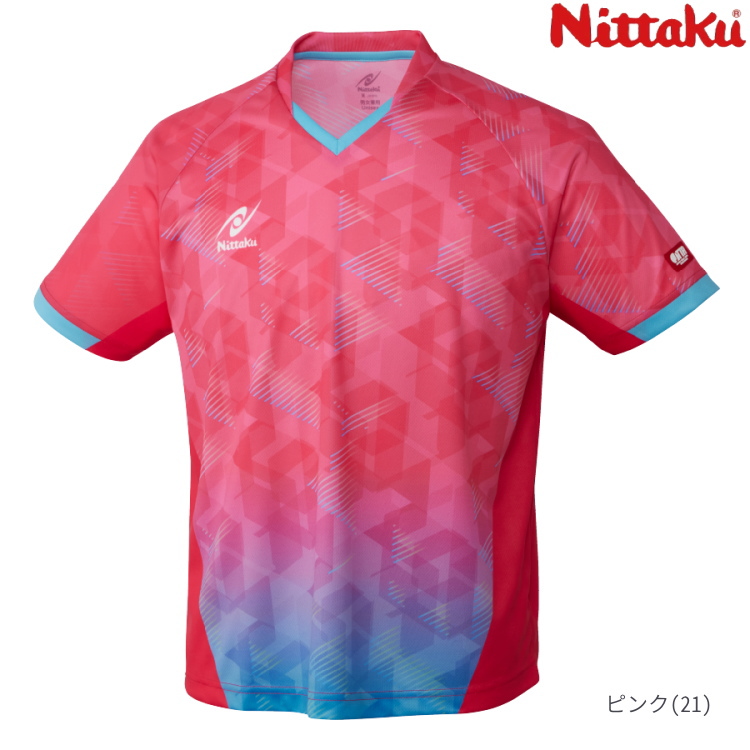 卓球ユニフォーム ニッタク Nittaku スカイスコープシャツ メンズ レディース ジュニアサイズ対応 NW-2214｜sunward｜04