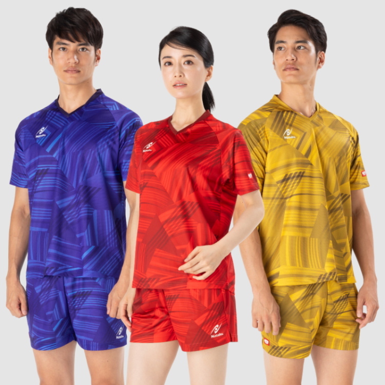 Nittaku（ニッタク） 卓球ユニフォーム ブライトバモスシャツ パンツ