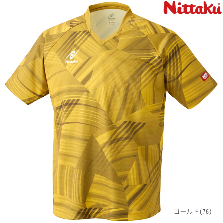 卓球　Nittakuユニホーム　非売品 Nittaku（ニッタク） 卓球ユニフォーム ブライトバモスシャツ メンズ
