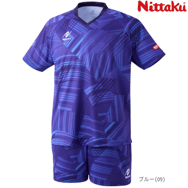 Nittaku（ニッタク） 卓球ユニフォーム ブライトバモスシャツ パンツ