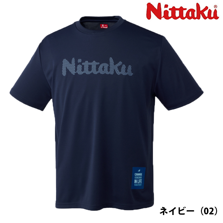 卓球 Tシャツ ニッタク ドットTシャツ メンズ レディース NX-2015 Nittaku
