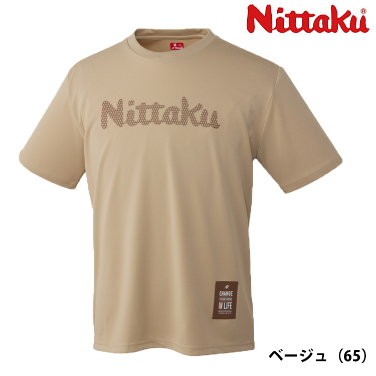卓球 Tシャツ ニッタク Nittaku ドットTシャツ メンズ レディース NX-2015