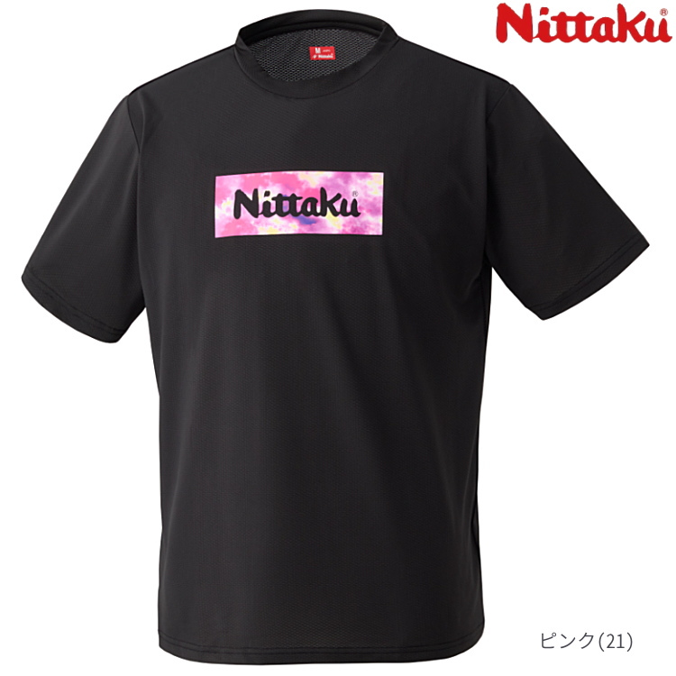 Nittaku（ニッタク） 卓球 Tシャツ エブリィTシャツ メンズ レディース