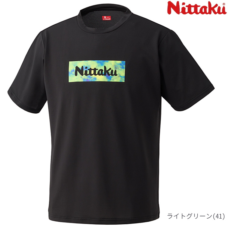 Nittaku（ニッタク） 卓球 Tシャツ エブリィTシャツ メンズ レディース