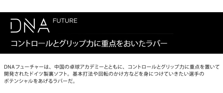 STIGA 卓球ラバー スティガ DNA フューチャー ソフトバージョン