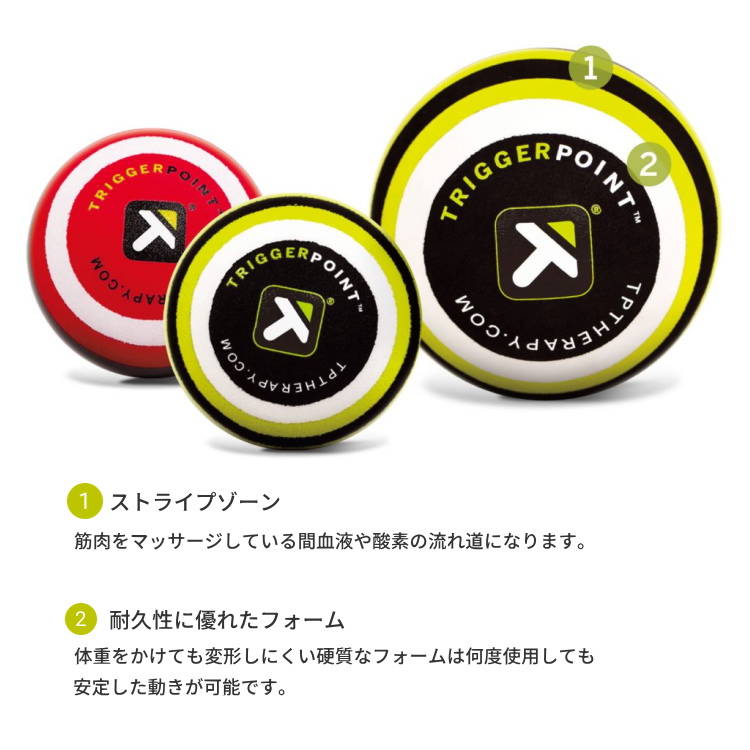 TRIGGER POINT（トリガーポイント） マッサージボール MB1 直径6.5cm