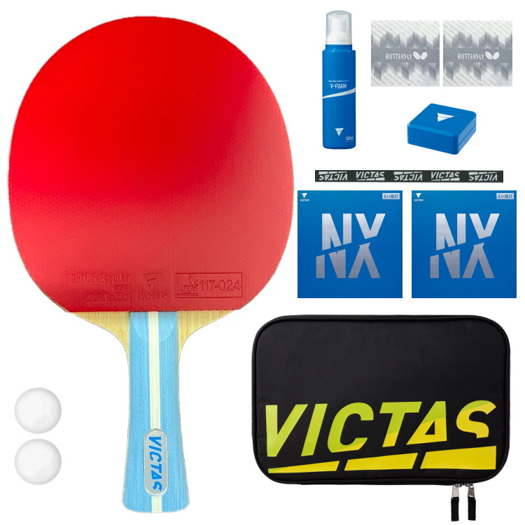 VICTAS   卓球 セット VICTAS（ヴィクタス） 卓球 スターターセット ビギナータイプセットA23