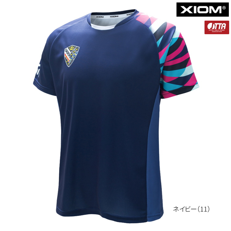 XIOM（エクシオン） 卓球ユニフォーム タイラ ゲームシャツ メンズ
