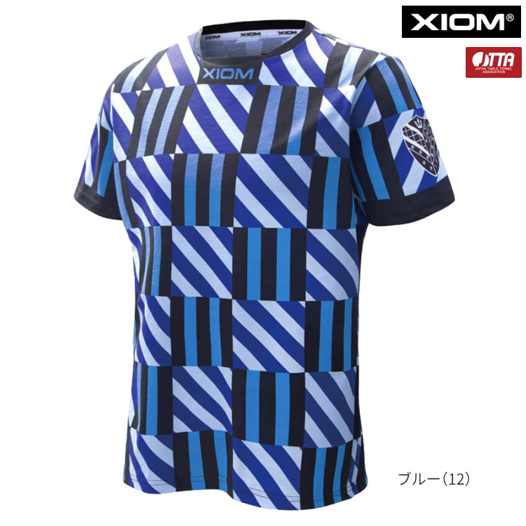 XIOM（エクシオン） 卓球ユニフォーム シーザー ゲームシャツ メンズ