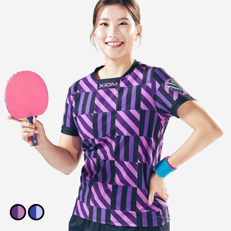 XIOM（エクシオン） 卓球ユニフォーム シーザー ゲームシャツ メンズ