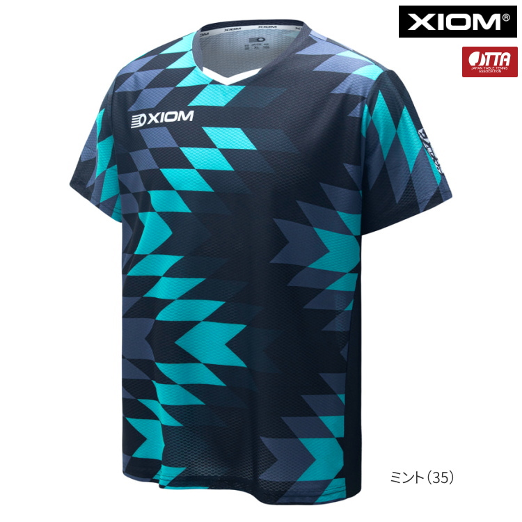 XIOM（エクシオン） 卓球ユニフォーム 上下セット ドラゴン2 シャツ