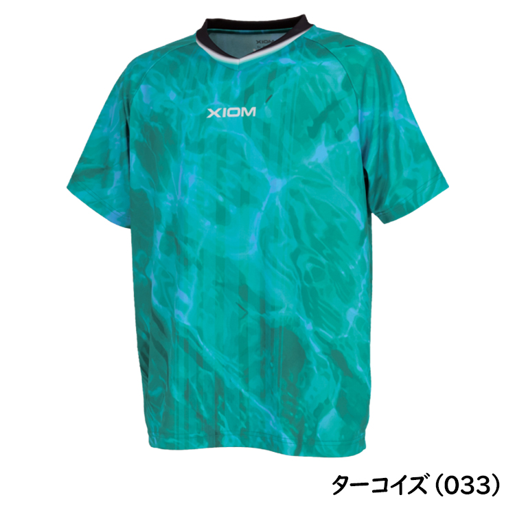 卓球ユニフォーム XIOM エクシオン マレナシャツ ゲームシャツ メンズ レディース GAS00002｜sunward｜04