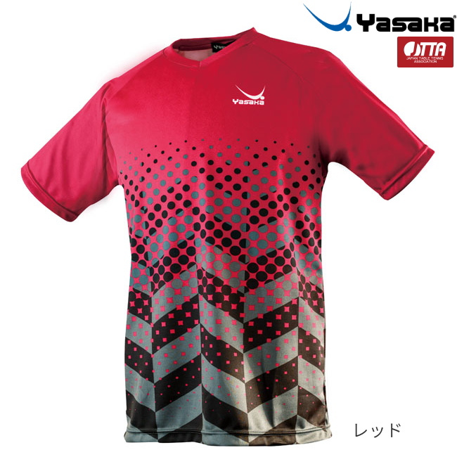 ヤサカ（Yasaka） 卓球ユニフォーム ドットグラデユニフォーム