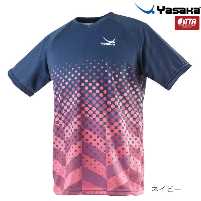 ヤサカ（Yasaka） 卓球ユニフォーム ドットグラデユニフォーム