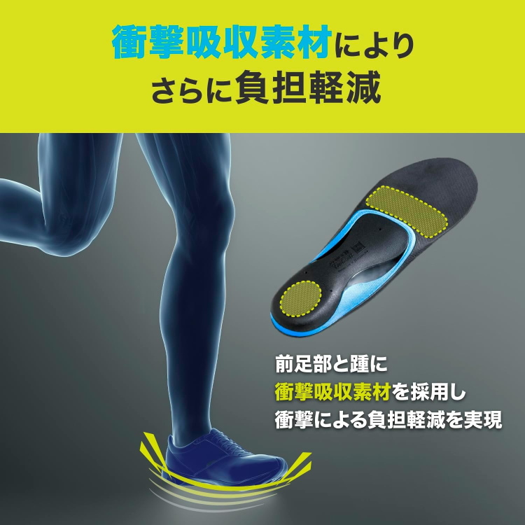 ZAMST ザムスト インソール Footcraft STANDARD CUSHION+ フット