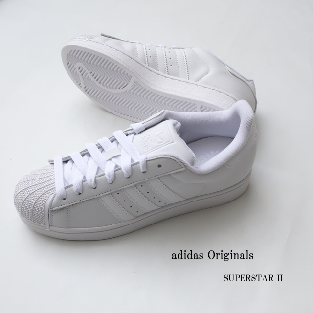 スニーカー adidas Superstar II White JI0080 アディダス スーパースターII / Superstar II - ホワイト