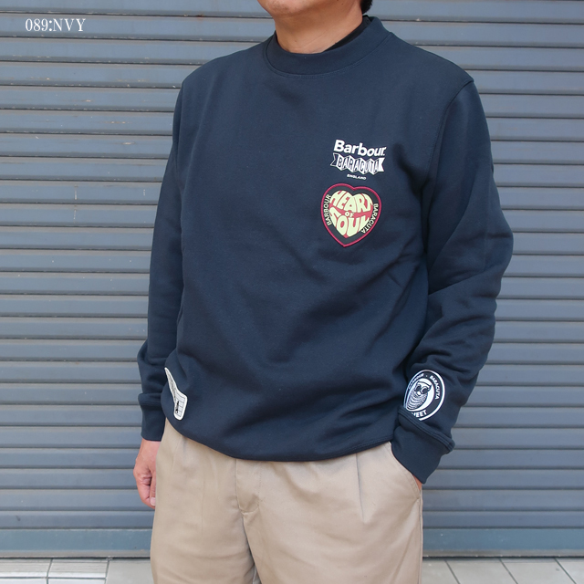 Barbour（バブアー） バブアー× バラクータ コラボ トレーナー メンズ