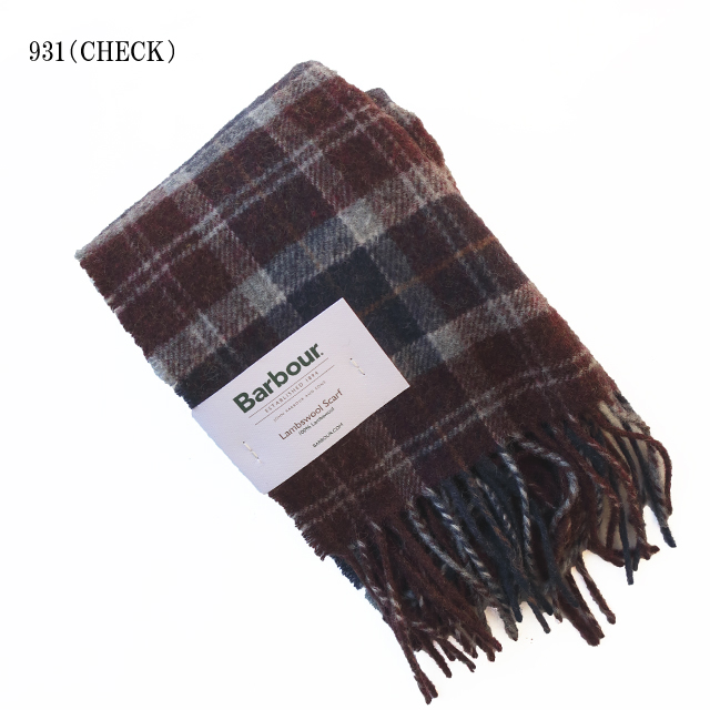 Barbour（バブアー） ラムズウール タータンチェック マフラー Tartan