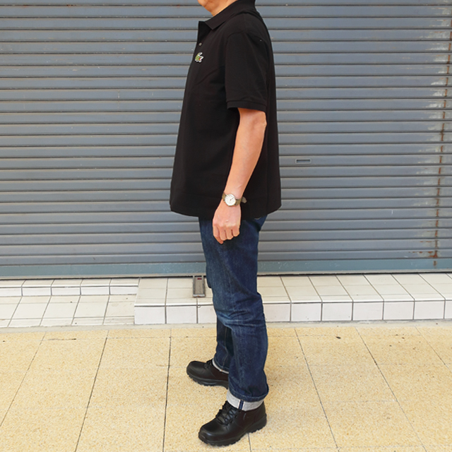LACOSTE ラコステ 半袖ポロシャツ メンズ ルーズフィット LOOSE