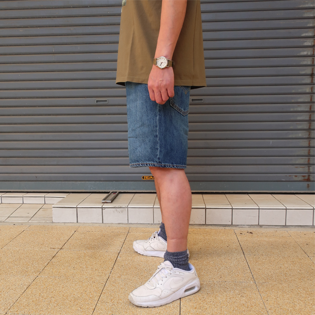 セール levi's リーバイス 468 ルーズ ショートパンツ ジッパーフライ